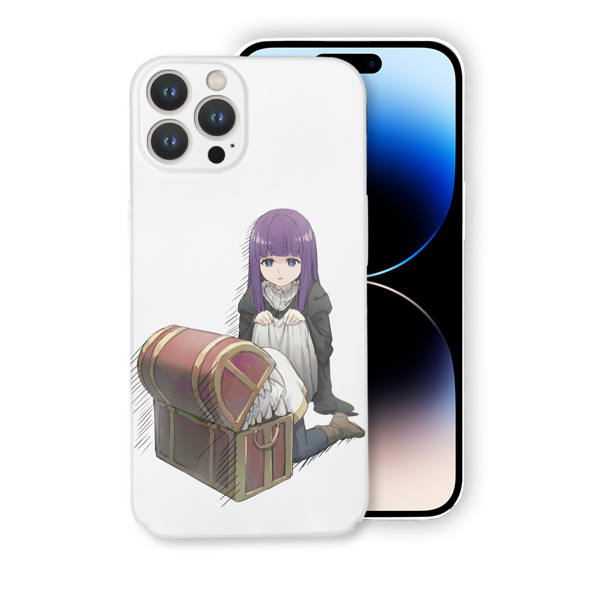 （画像用） 葬送のフリーレン Frieren 【iPhone 14シリーズ対応】ハードケース
